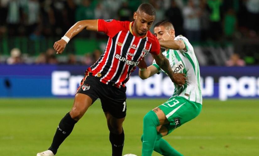São Paulo e Atlético Nacional, nesta terça-feira, na Libertadores