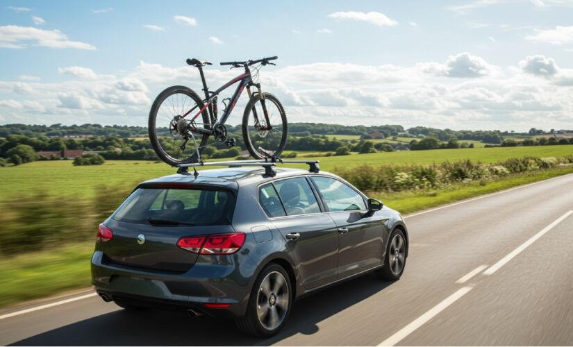 Veja como transportar uma bicicleta corretamente em um carro