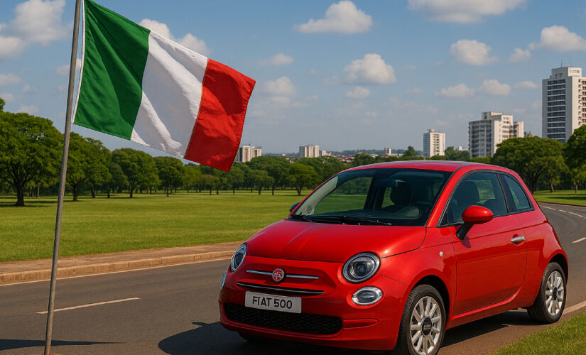 Além da culinária italiana, haverá o Grande Encontro do Clube Fiat 500 São Paulo