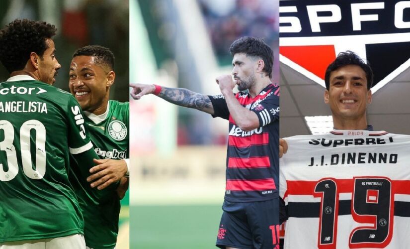 Palmeiras, Flamengo e São Paulo venceram e convenceram na rodada