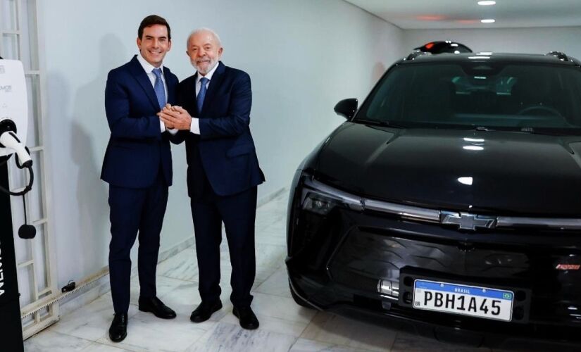 Chevrolet Blazer EV entregue para Luiz Inácio Lula da Silva