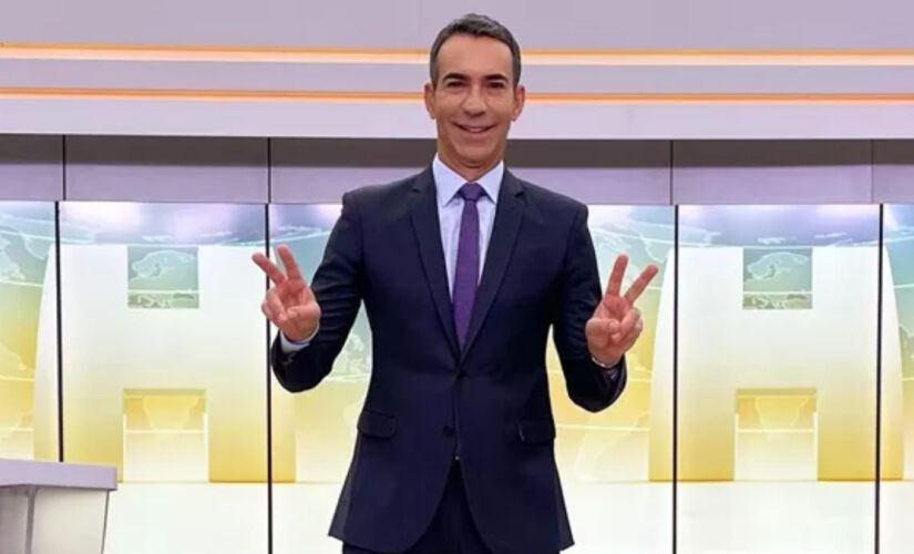 Atualmente, César Tralli é âncora da Globonews e do Jornal Hoje