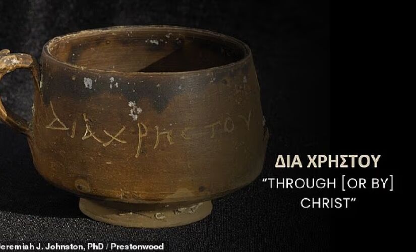 Copo foi encontrado perto da cidade submersa onde ficaria o Palácio de Cleópatra
