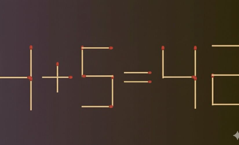 Apenas os inteligentes conseguem resolver esse desafio em 3 segundos