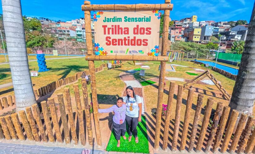Jardim Sensorial foi inaugurado em Santana de Parnaíba