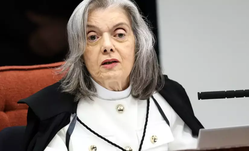 Ministra Cármen Lúcia durante sessão na Primeira Turma do Supremo Tribunal Federal (STF) nesta quinta-feira (11/9) 