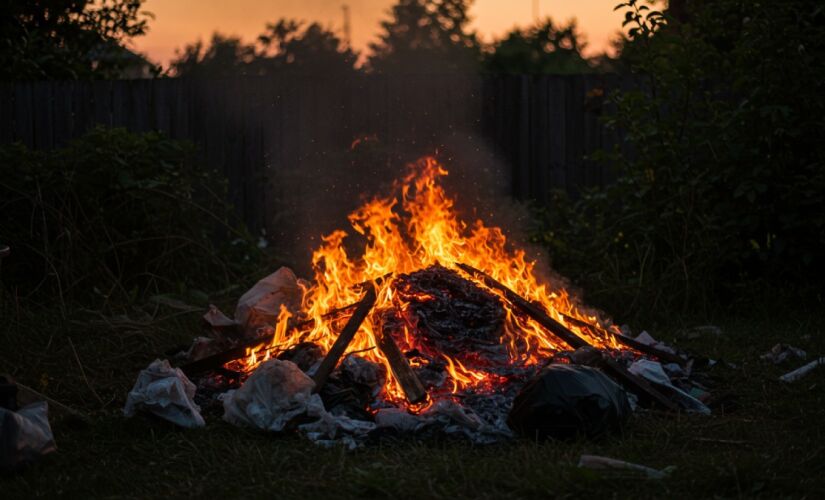 A prática de queimar lixo pode fazer mal para o meio ambiente e para sua saúde 