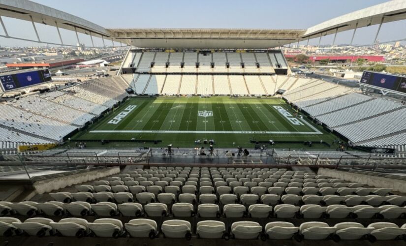 NFL substituiu a fibra sintético do gramado da Neo Química Arena
