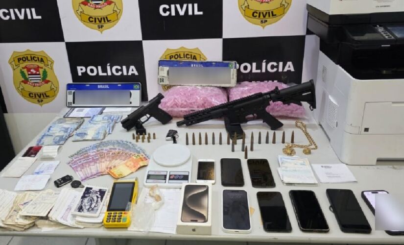 Polícia Civil prendeu quatro integrantes de uma organização criminosa