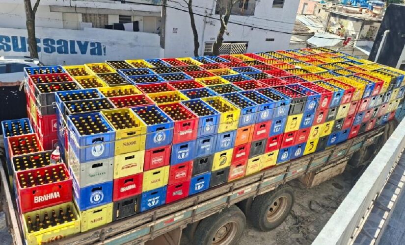 Carga, registrada como 504 caixas de cerveja de uma única marca, iria do Paraná até o Espírito Santo