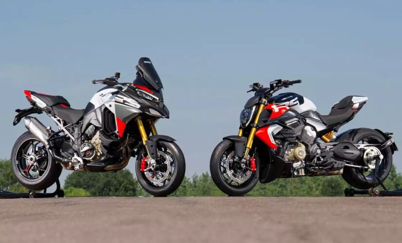 Marc Márquez acelerou a Diavel V4 RS a 100 km/h em 2,52 s; Multistrada chega com embreagem a seco e até 180 cv