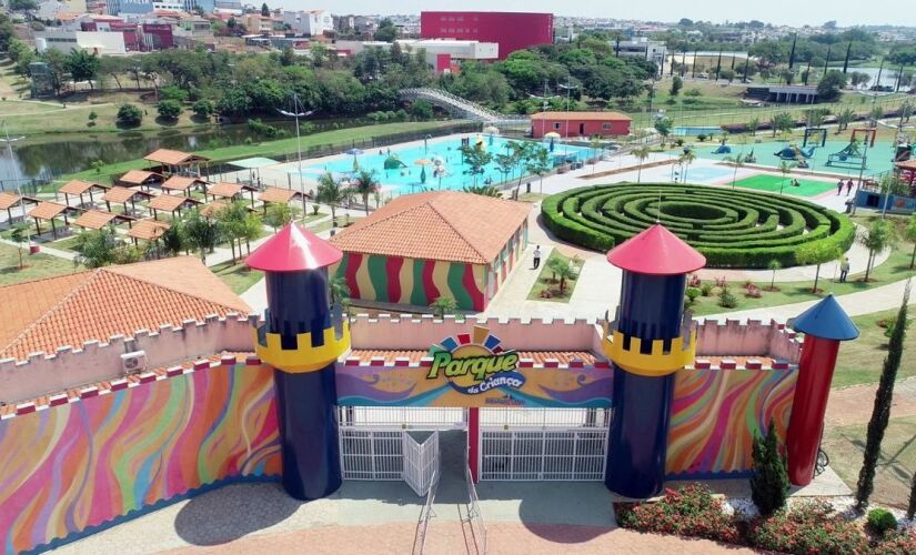 Parque da Criança de Indaiatuba reabriu oficialmente suas atrações aquáticas gratuitas