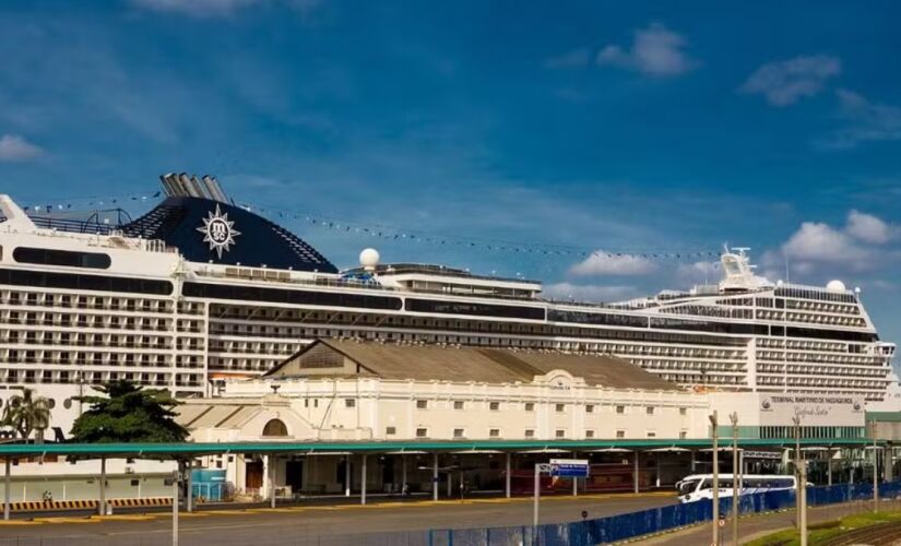 Primeiro navio a atracar em Santos nesta temporada será o MSC Preziosa