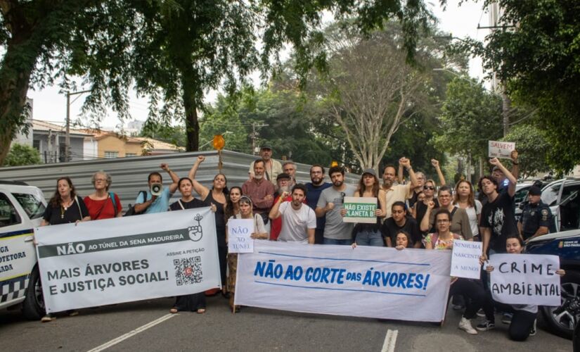 Moradores já fizeram série de protestos contra túnel na zona sul de São Paulo