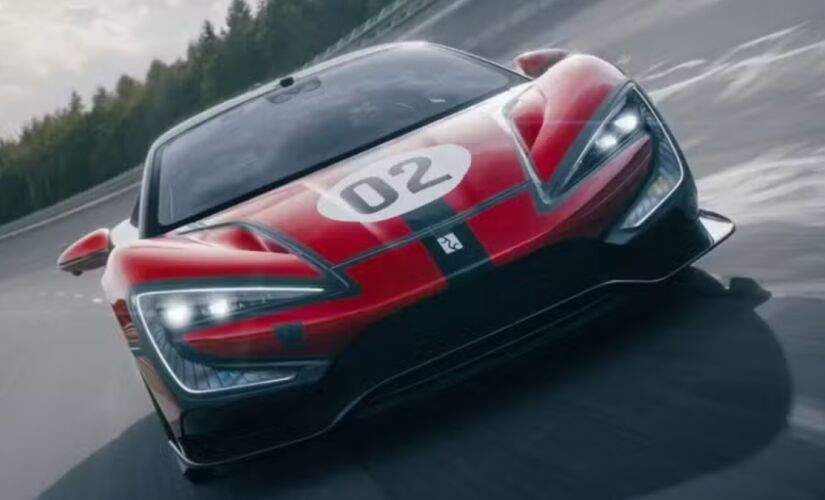 Modelo elétrico percorreu 12 km no circuito de Papenburg, em Alemanha