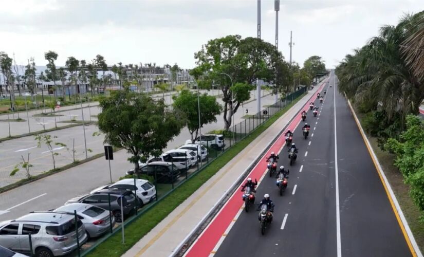 Simulação de escoltas de autoridades foi realizada na tarde do último sábado (18/10) em Belém, com o objetivo de treinar as equipes de segurança e trânsito que atuarão nos dias 6 e 7 de novembro durante a Cúpula dos Líderes