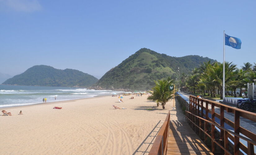 Guarujá, no litoral sul paulista, volta a receber Selo Azul
