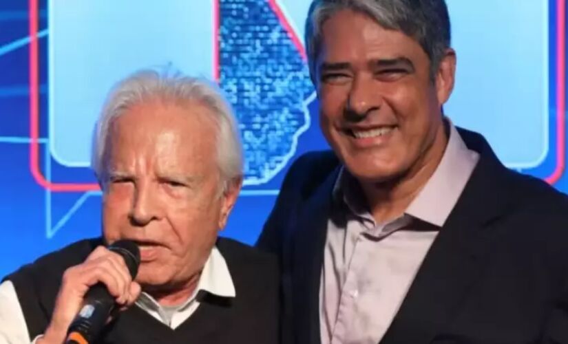 Cid Moreira se despediu do Jornal Nacional em 1996 para dar lugar a William Bonner