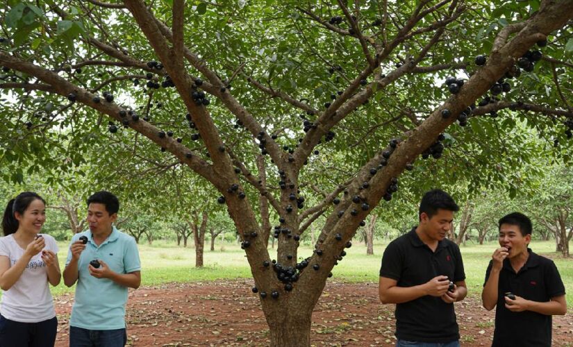 Maioria dos moradores possuem pelo menos um pé de jabuticaba