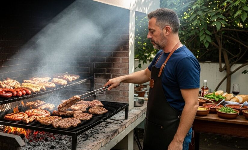 Argentinos usum ervas para dar sabores diferentes ao churrasco
