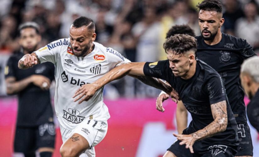 Santos e Corinthians se enfrentam, nesta quarta-feira, no Brasileirão Série A