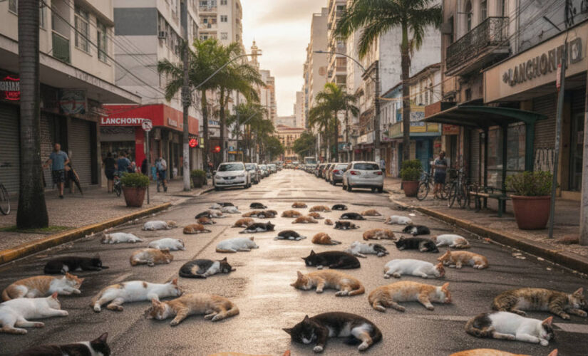 Uma solução radical: Conheça os robôs solares que combatem a superpopulação de gatos na Austrália.