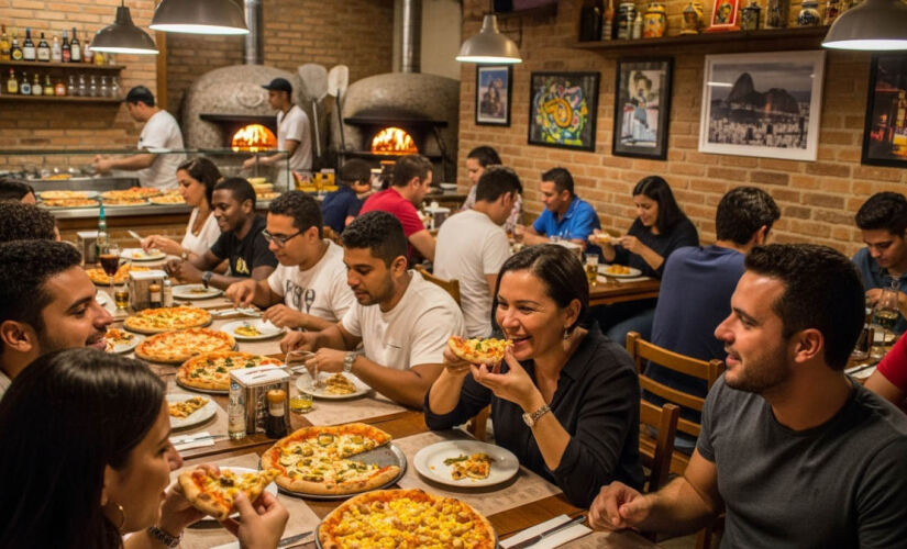 Forno a gás e fermentação de 48h: Os segredos da pizzaria nos Jardins que está entre as melhores do planeta.