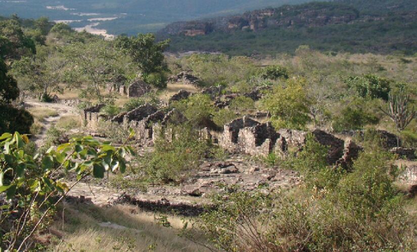 Ruínas datam da época do ciclo do diamante