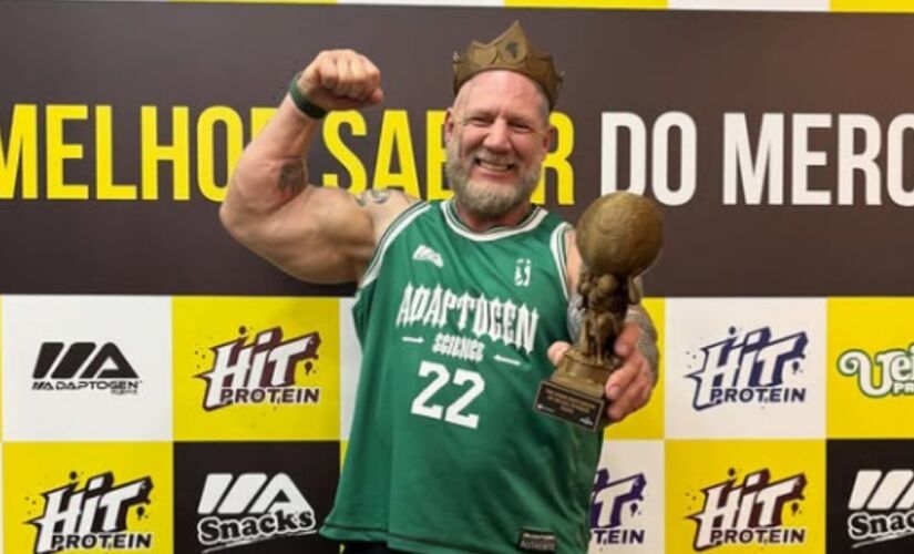 Marcos Ferrari venceu o Rei Atlas Stone 2025 no Mr. Olympia Brasil