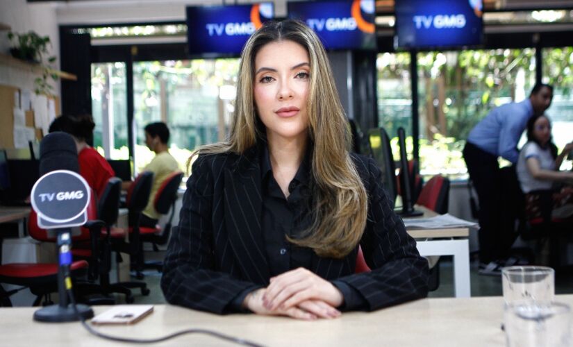Micarla participou do programa 'Direto da Gazeta' na TV GMG, em Moema, na zona sul da capital paulista 