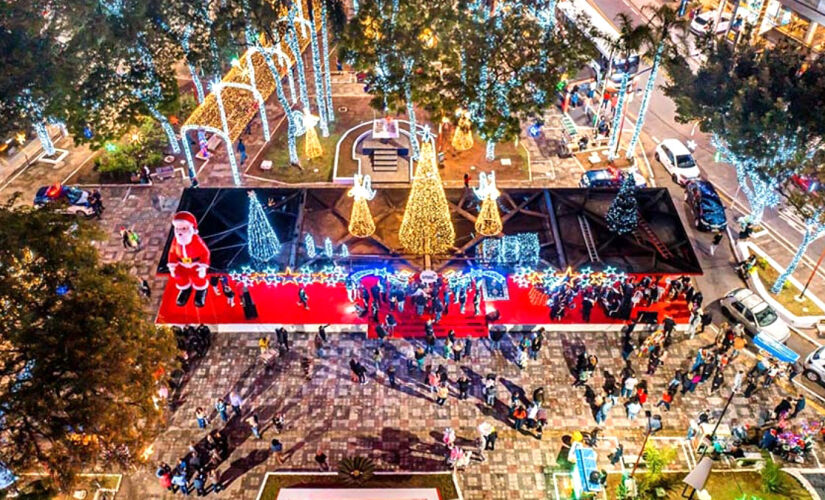 Natal Iluminado é uma das celebrações mais aguardadas pelos moradores e promete movimentar o comércio local, atrair visitantes e fortalecer o espírito natalino em Taboão da Serra, na Grande São Paulo