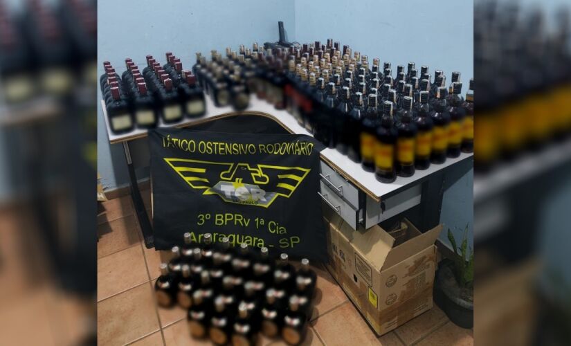 Bebidas seriam revendidas em estabelecimentos de Jaboticabal