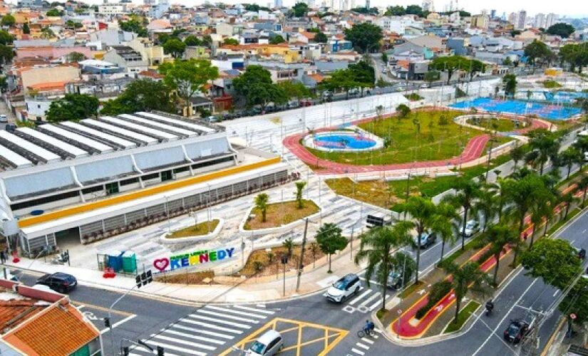 Parque Linear Kennedy foi inaugurado em março de 2025 e conta com opções de diversão para todas as idades