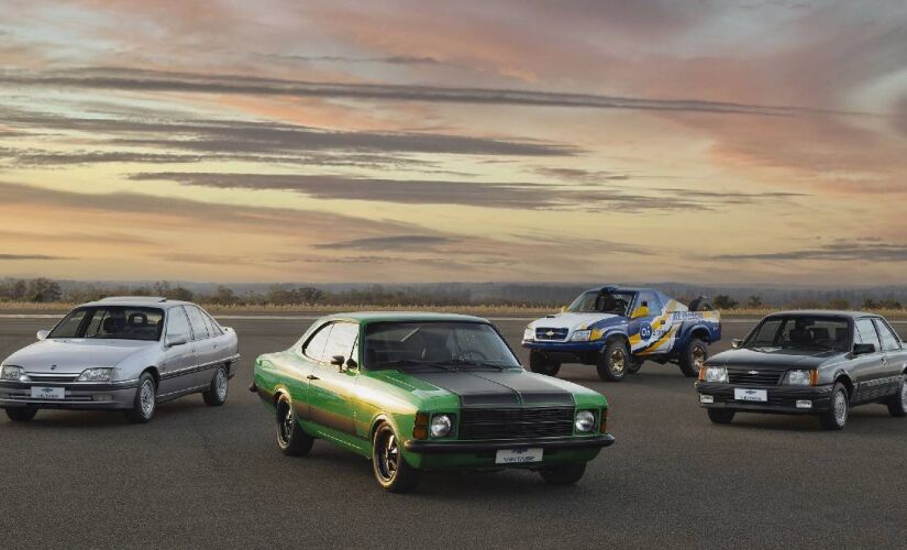 Opala SS, Monza 500 e Omega CD estão entre os primeiros modelos