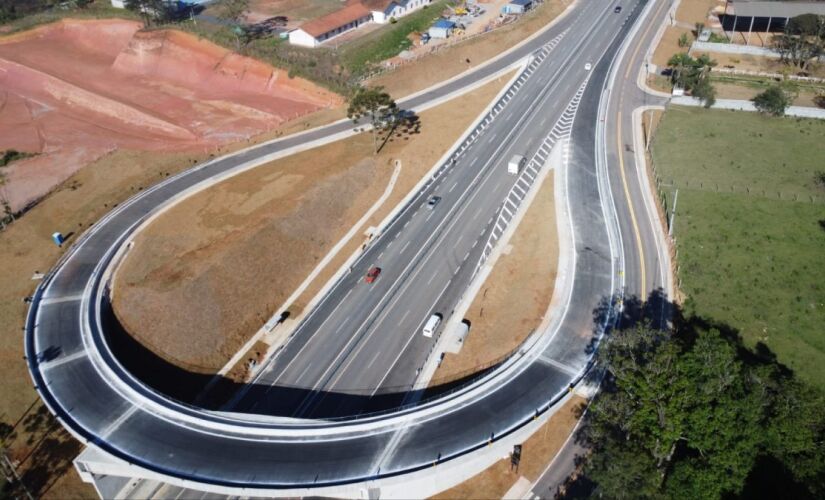 Retorno foi construído pela concessionária ViaOeste, responsável pela rodovia