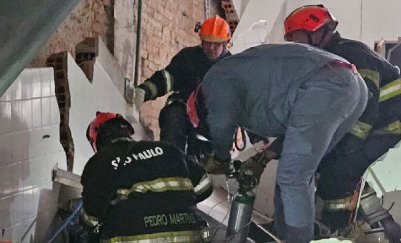 Desabamento aconteceu no Jamile Restaurante, em uma das vias mais conhecidas do bairro tradicional paulistano