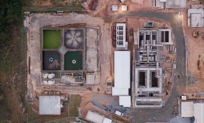 Principal estrutura do projeto será a nova Estação de Tratamento de Esgoto (ETE) Terra Preta