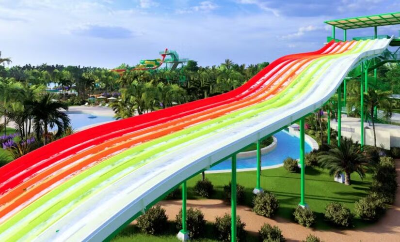 Nova atração do parque aquático deverá ser entregue próximo à chegada do verão