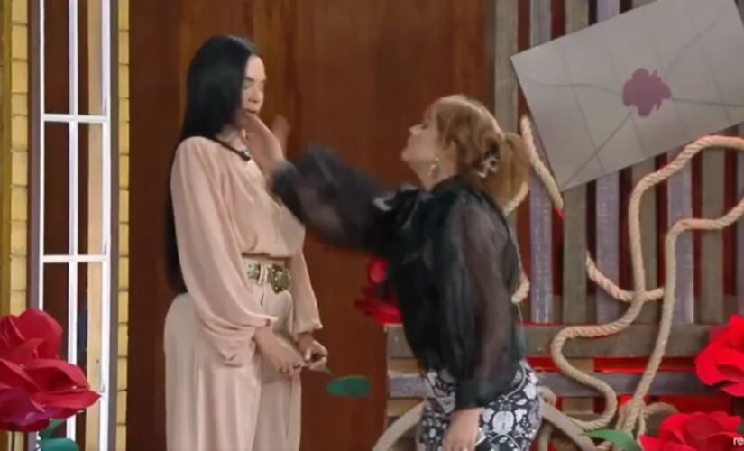 Gaby Spanic deu tapa no rosto de colega de confinamento