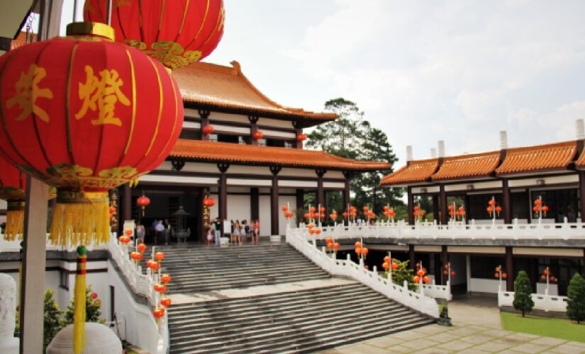 Templo Zu Lai é um dos mais conhecidos de São Paulo