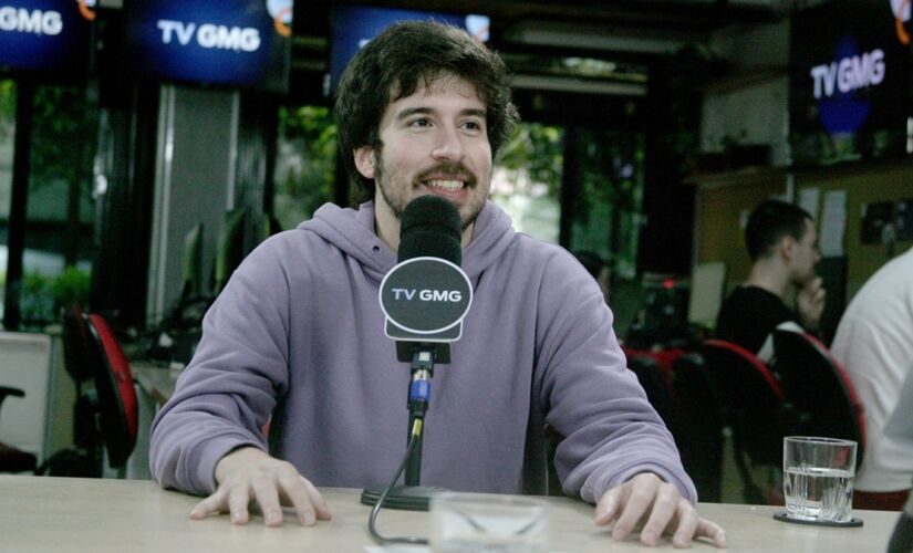 Rod Salem durante entrevista à Gazeta