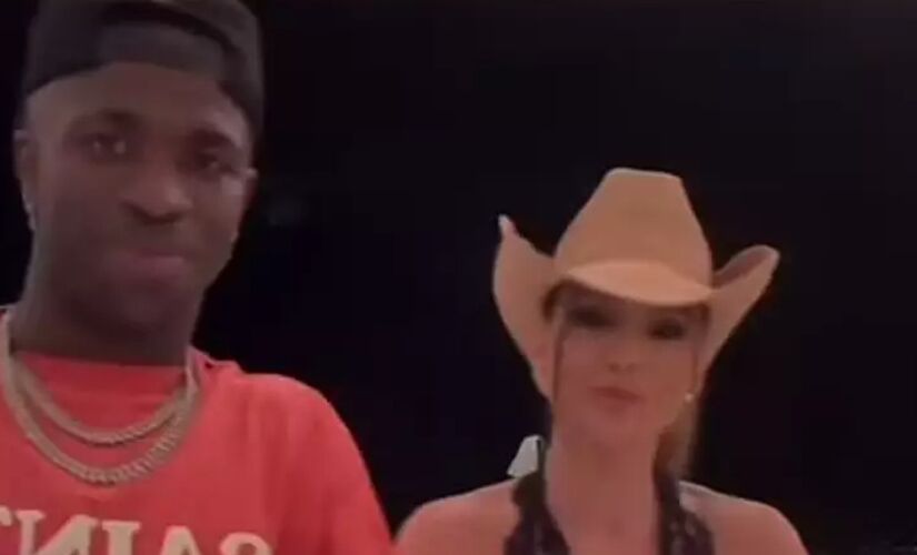 Gravação ocorreu em Madri, na Espanha, onde Vini Jr. mora e Virginia viajou recentemente