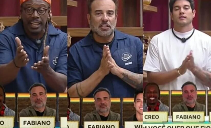 Créo Kellab, Fabiano Moraes e Will Guimarães seguem na disputa pela preferência do público