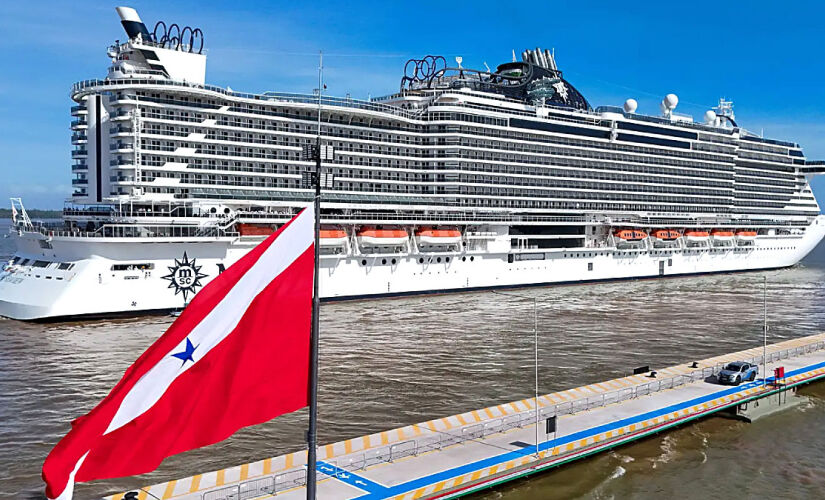 Navios de cruzeiro em Outeiro ampliam a oferta de leitos e reforçam a logística de Belém para receber a COP30