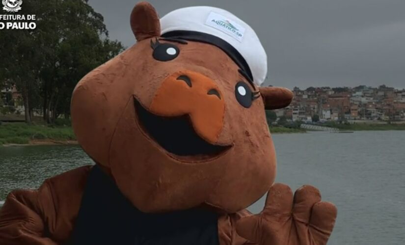 Capi Tânia é o nome do mascote do sistema de transporte hidroviário paulistano