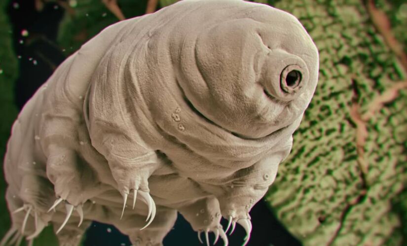 resistência à radiação se deve em parte a uma proteína especial chamada Dsup que envolve o DNA do tardígrado como um escudo físico e evita quebras genéticas fatais