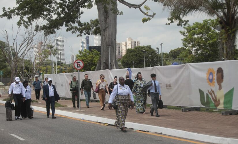 Público chega à COP30, em Belém