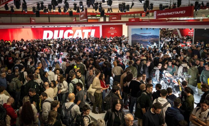Grande número de visitantes confirmou a Ducati como referência no motociclismo no mundo