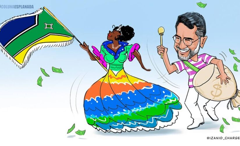 Governo vai pagar R$ 10 milhões (isso mesmo) à agremiação Escola de Samba Mangueira, do Rio de Janeiro, para ser o enredo como homenageada no Carnaval de 2026 na Marquês de Sapucaí 