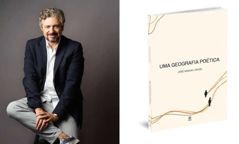 Escritor José Manuel Diogo lança neste sábado (22/11) o livro 'Uma Geografia Poética'  que explora o diálogo entre Brasil e Portugal na literatura em língua portuguesa